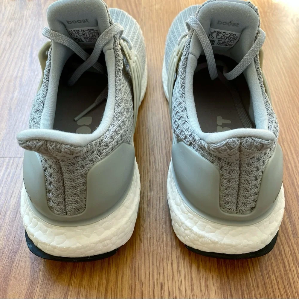 ADIDAS GRAY WHITE DNA ULTRABOOST SNEAKERS SHOES - Picture 4 of 9